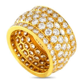 Cartier Nigeria 5.65ctw Diamond and 18K Ring