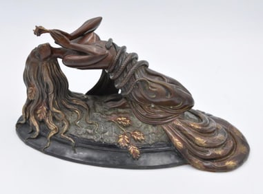 Erte 1984 "Perfume" Bronze Sculpture #220/300