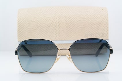Jimmy Choo Sia Sunglasses W/Original Leather Case