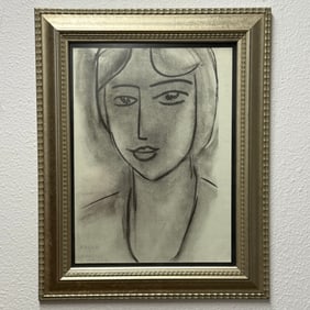Henri Matisse "Paula" Etching on Paper