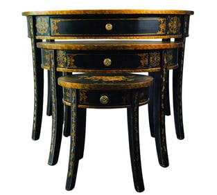 Maitland-Smith Trio of Nesting Tables