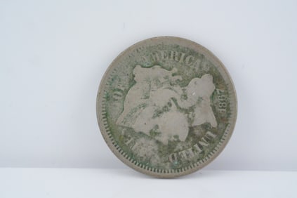 1867 United States Three Cent Nickel