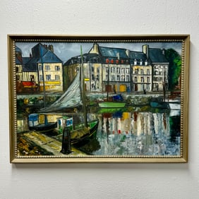 Raymond Klee (1924-2013) Oil on Canvas Painting