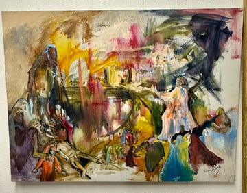 Ellen Black "An Ensign to the People Isaih" Painting