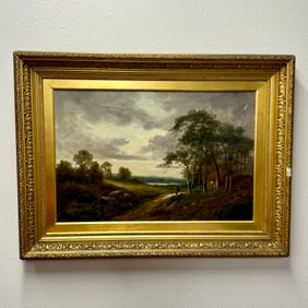 F. Walters (British, 19th C.) Oil on Canvas Painting