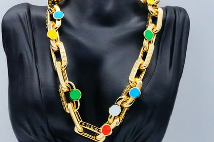 Louis Vuitton x Yayoi Kusama LV Edge Necklace