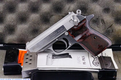 Walther PPK/S-1 .380 ACP Semi-Automatic Pistol W/(3) Magazines