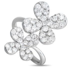 1.65ctw SI1-SI2/G-H Diamond and 18K White Gold Ring