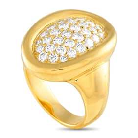 Cartier Vintage 1.00ctw Diamond and 18K Ring