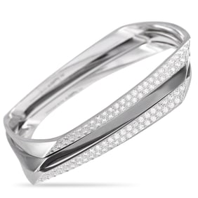 Tiffany & Co. Gehry 1.20ctw Diamond 18K Bracelet Set