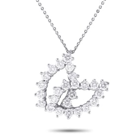 Tiffany & Co. 1.50ctw Diamond, Platinum Necklace