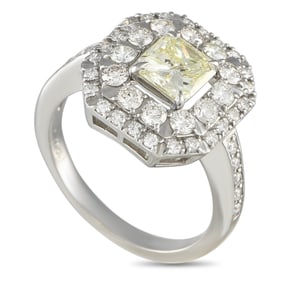 1.90ctw Diamond and Platinum Ring