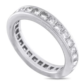 Cartier 1.25ctw Diamond and Platinum Eternity Band