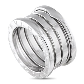 Bvlgari B.zero1 18K White Gold Four-Band Ring