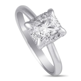 Tacori 1.01ct GIA VS2/F Diamond and Platinum Ring