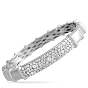 2.00ctw Diamond and 18K White Gold Bracelet