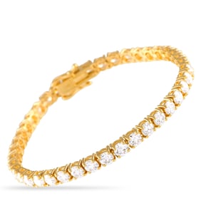 10.15ctw VVS2-VS1/G Lab-Grown Diamond 14K Bracelet