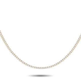 7.15ctw VVS2-VS1/E-F Lab-Grown Diamond 14K Necklace