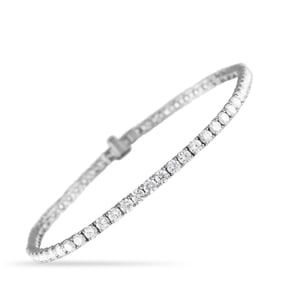 4.00ctw VVS2-VS1/E-F Lab-Grown Diamond 14K Bracelet