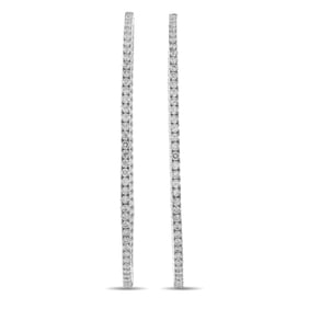 5.10ctw VVS2-VS1/E-F Lab-Grown Diamond 14K Earrings