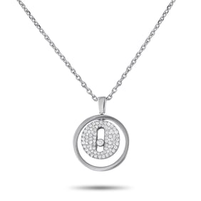 Messika Lucky Move 0.23ctw Diamond and 18K Necklace
