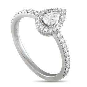 Messika Joy 0.50ctw Diamond and 18K White Gold Ring
