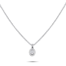 Chopard Happy Diamonds 0.20ctw Diamond 18K Necklace