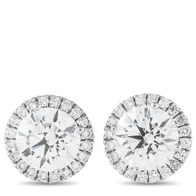 4.40ctw VVS-VS Lab-Grown Diamond and 14K Earrings