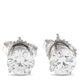 2.00ctw VVS-VS Lab-Grown Diamond and 14K Earrings
