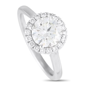 1.22ctw VVS2-VS1/E-F Lab-Grown Diamond and 14K Ring