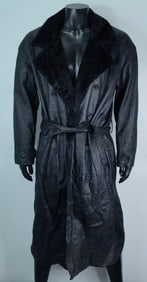 Johnny Knoxville "Life Without Dick" Leather Trench Coat