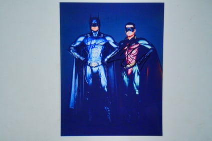 Val Kilmer and Chris O'Donnell Autographed Photo