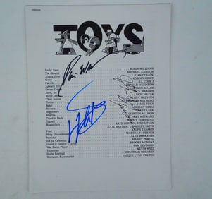 Robin Williams, Michael Gambon, LL Cool J Autographs