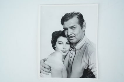 Clark Gable, Ava Gardner "Lone Star" Studio Portrait