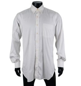 Michael Jackson's White Button Down Long Sleeved Shirt