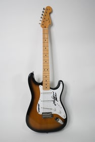 Lou Diamond Phillips Played & Signed Guitar