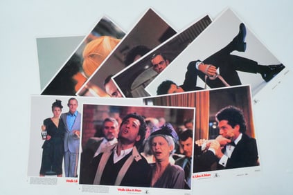 Walk Like A Man (1987) Set of (8) Original Lobby Cards