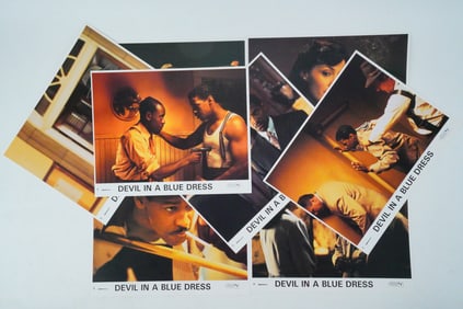 Devil in a Blue Dress (1995) Set of (8) Lobby Cards