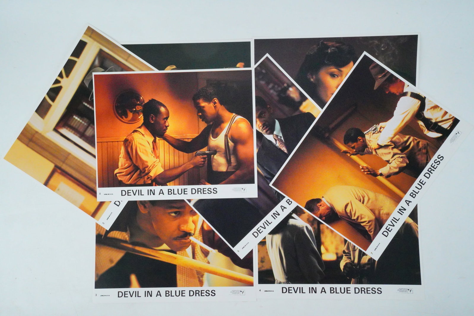 Devil in a Blue Dress (1995) Set of (8) Lobby Cards (1 of 3)