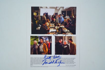 Kirk, Michael Douglas "It Runs in the Family" Signed Photo