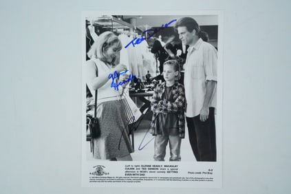"Getting Even With Dad" Triple Signed Publicity Photo