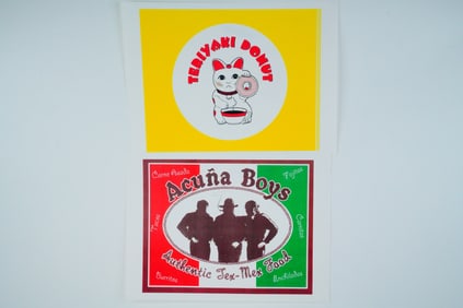 Jackie Brown (1997) Acuna Boys/Teriyaki Donut Artwork