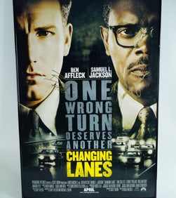 Ben Affleck and Samuel L. Jackson Signed Poster