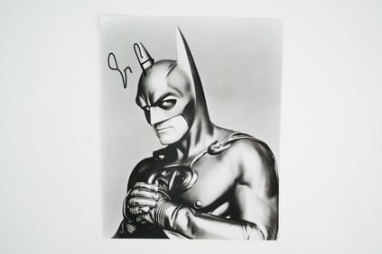 George Clooney Autographed "Batman" Photo W/COA