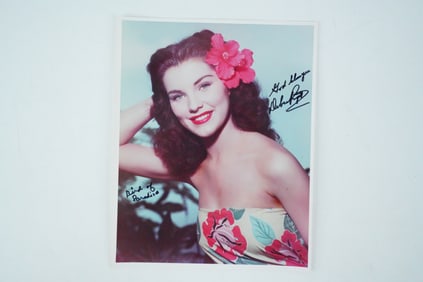 Debra Paget Signed 8" x 10" Glamour Portrait