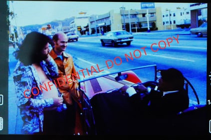 The Beach Boys Dennis Wilson Photo Negative