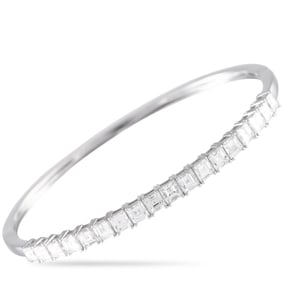 4.00ctw VS2-SI1/G-H Diamond and 18K 7" Bracelet