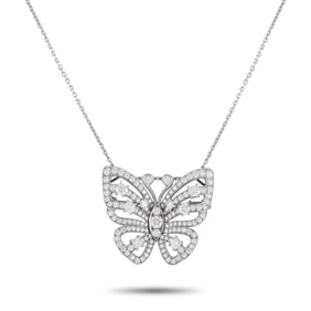 Van Cleef & Arpels 3.75ctw Diamond and 18K Necklace
