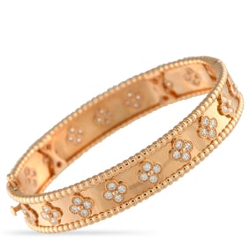 Van Cleef & Arpels Perlee 1.78ctw Diamond 18K Bracelet