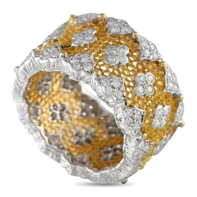 Buccellati 1.13ctw Diamond and 18K Ring